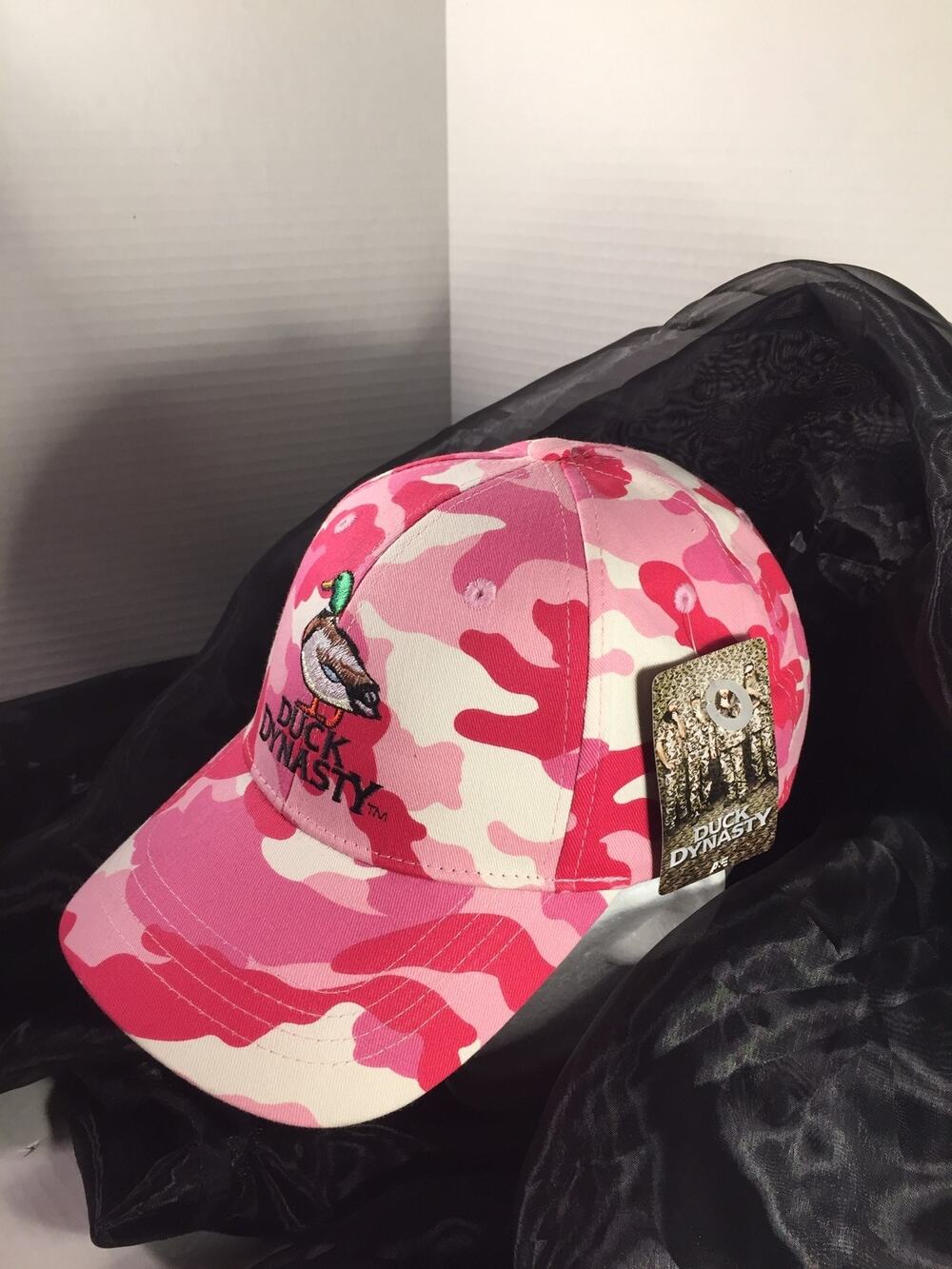 Duck Dynasty Adult Unisex Pink Camo Adjustable Cap Hat